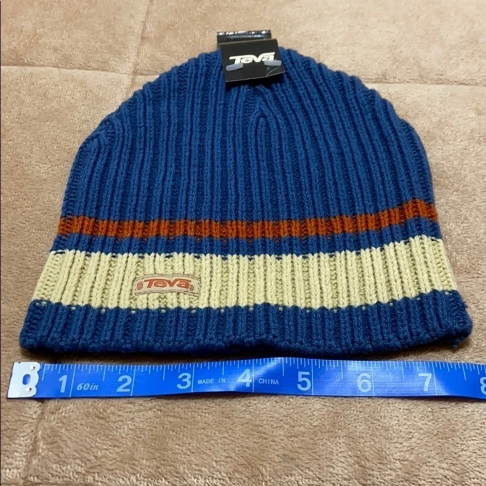 Teva striped Stocking Cap